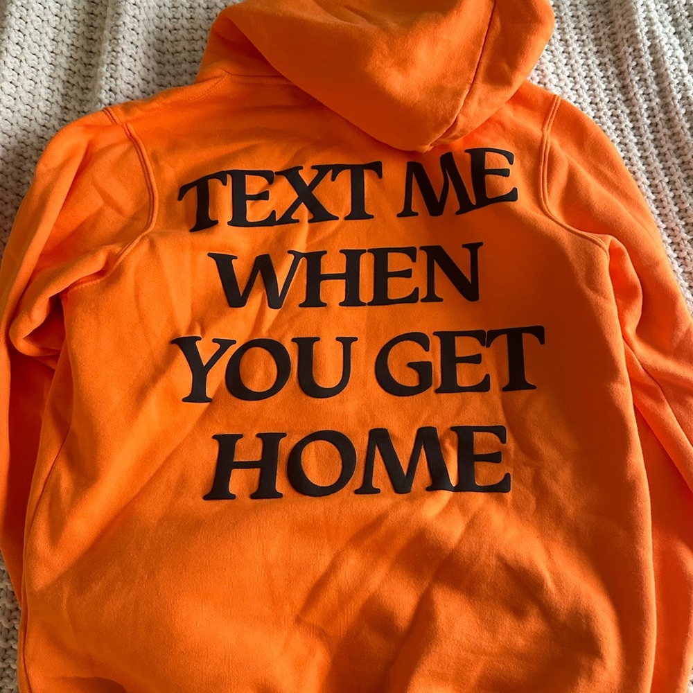 Lonely Ghost Hoodie - text me when you get home
